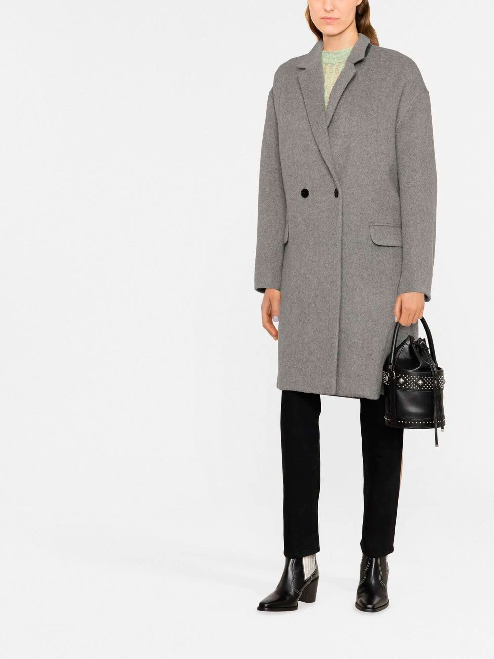 Isabel Marant grey coat 
