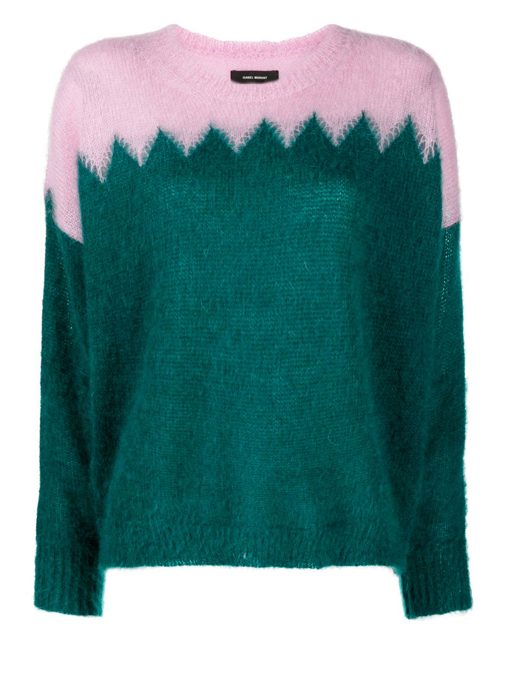 Green pink Isabel Marant jumper