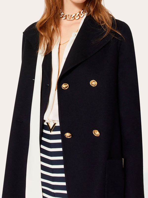 Compact Drap sailor jacket