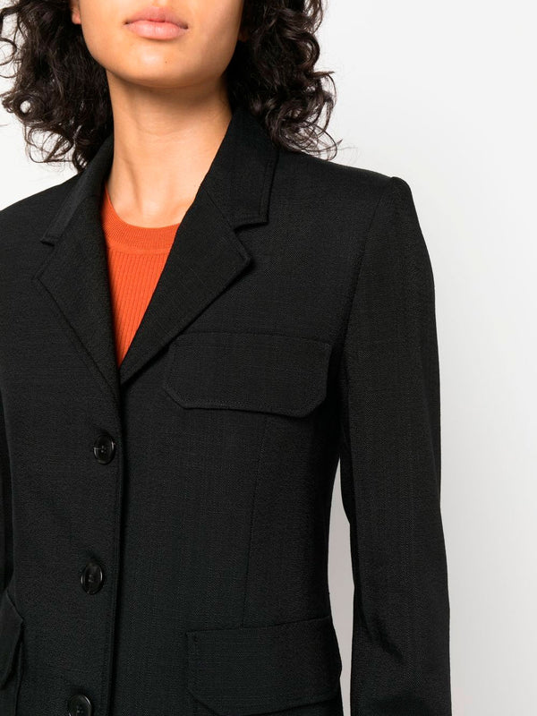 Three Button Single-Breasted Jacket