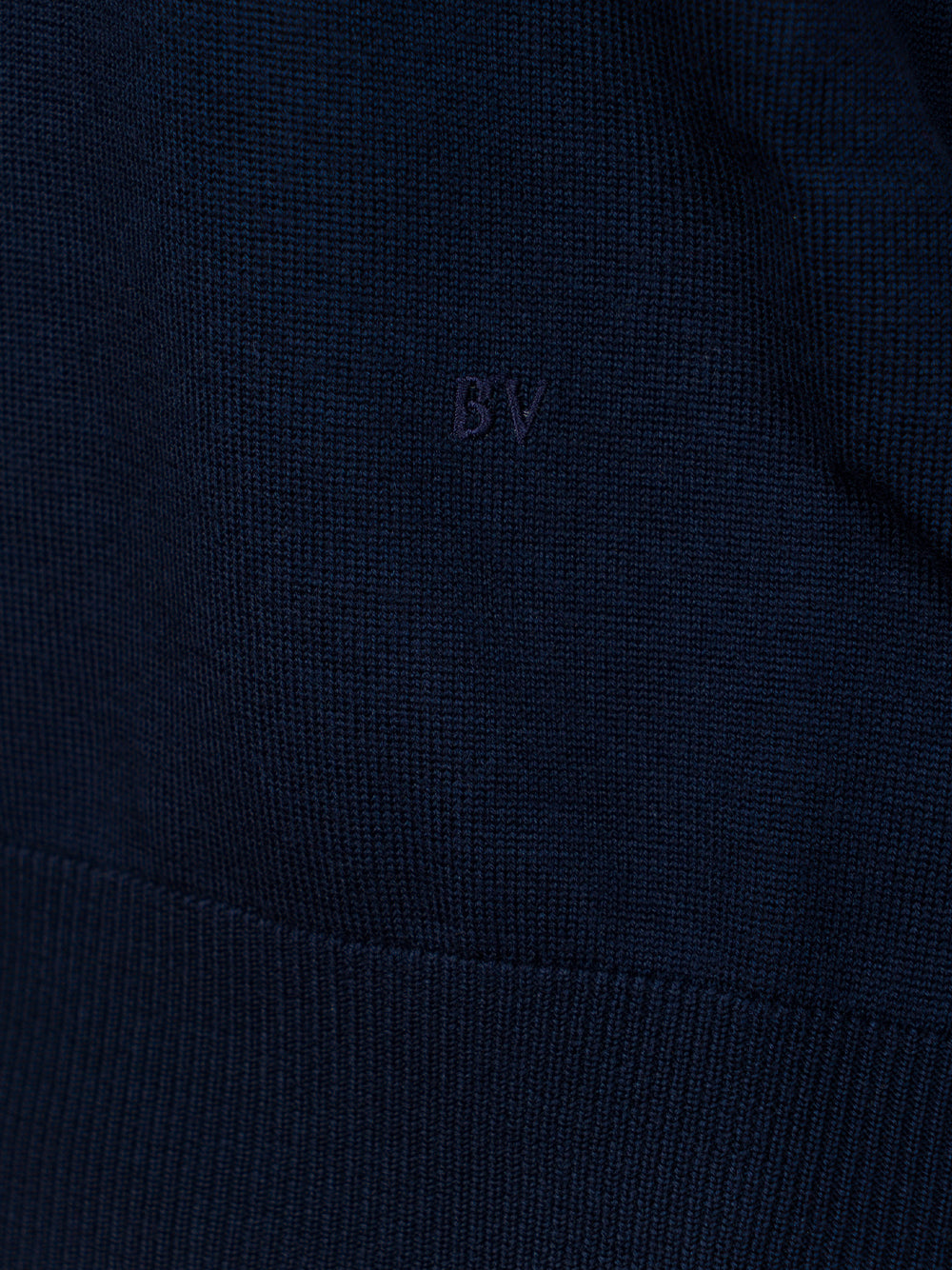 "Bv" Embroidery Wool Jumper