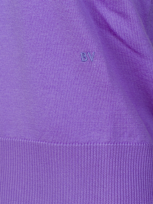 Jersey de lana bordado "Bv"