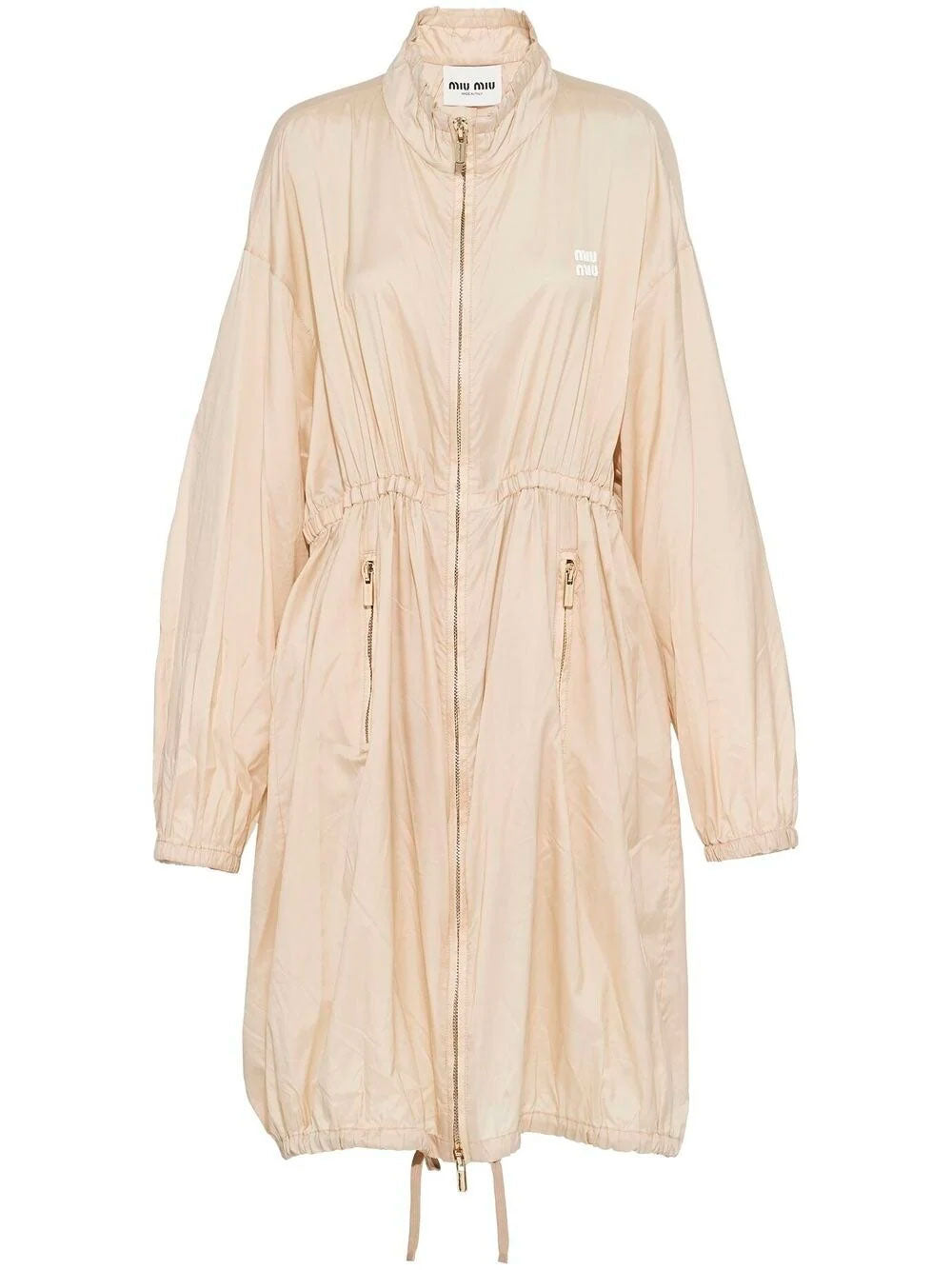Technical silk trench