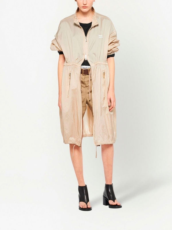 Technical silk trench