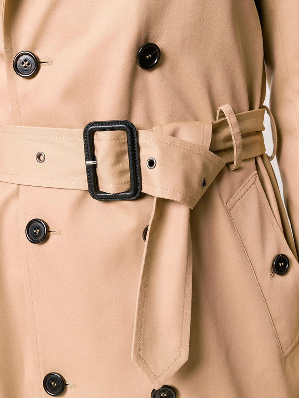 Belted classic trench coat