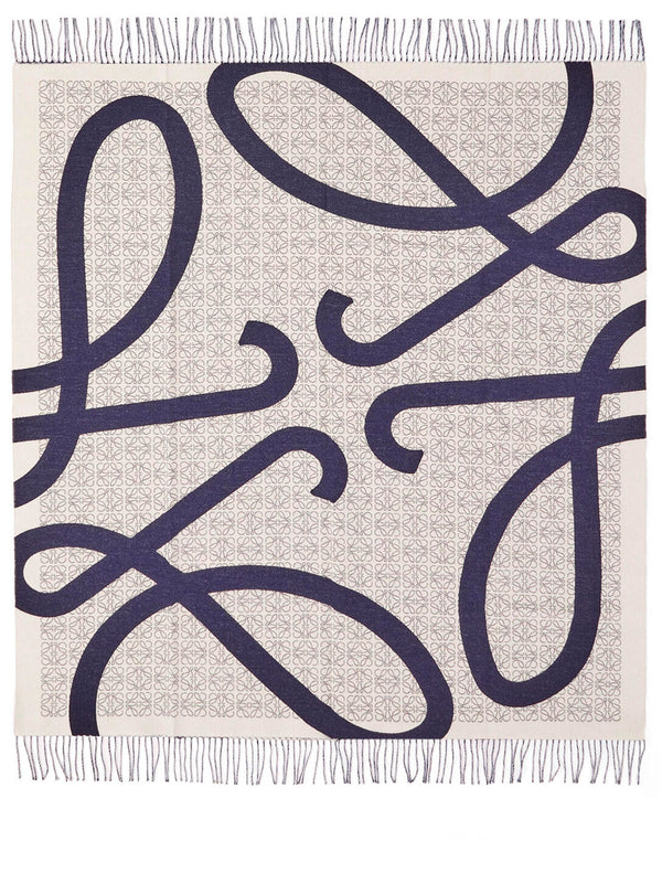 Anagram blanket in wool