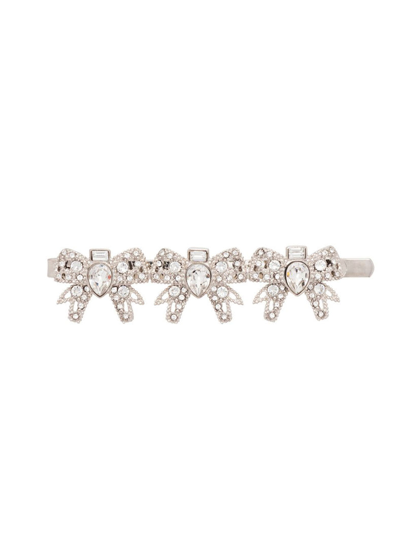 Hair clip with crystals