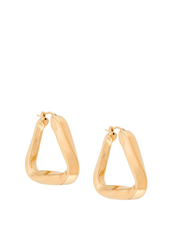 Triangular-shaped earrings