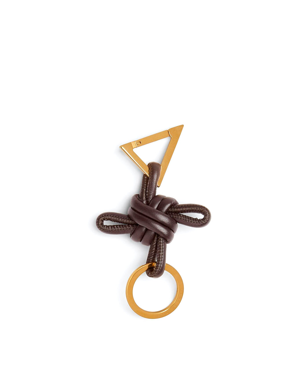 Triangle Gold Key Triangle Key Ring | Bottega Veneta | OTTODISANPIETRO