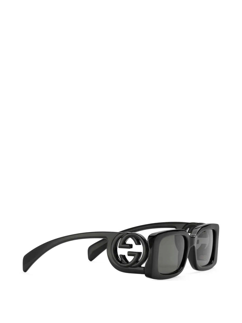 Gafas de sol rectangulares con logo Gucci