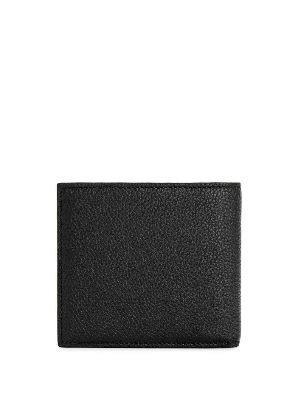 Grained calf leather wallet