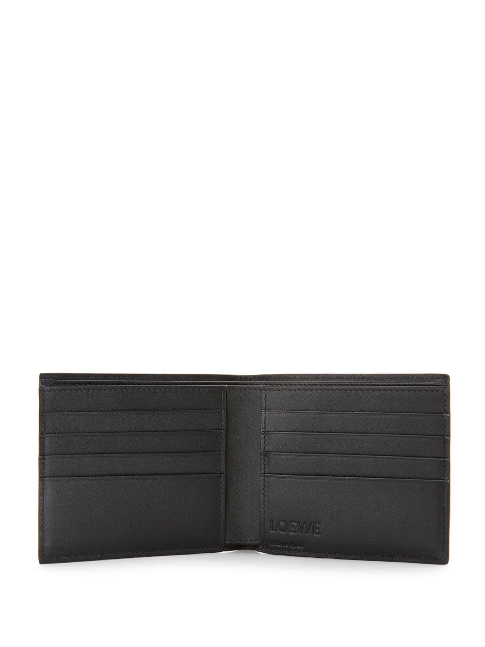 Grained calf leather wallet