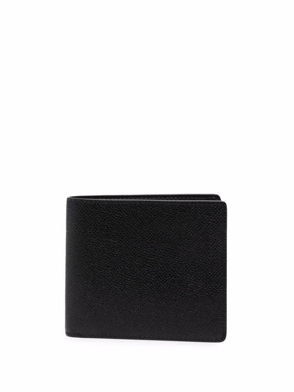 Grained bi-fold wallet