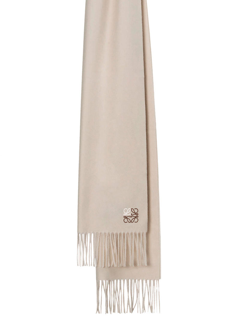 Anagram scarf in cashmere