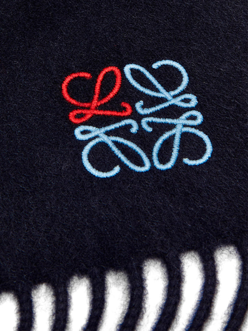 Anagram scarf in cashmere
