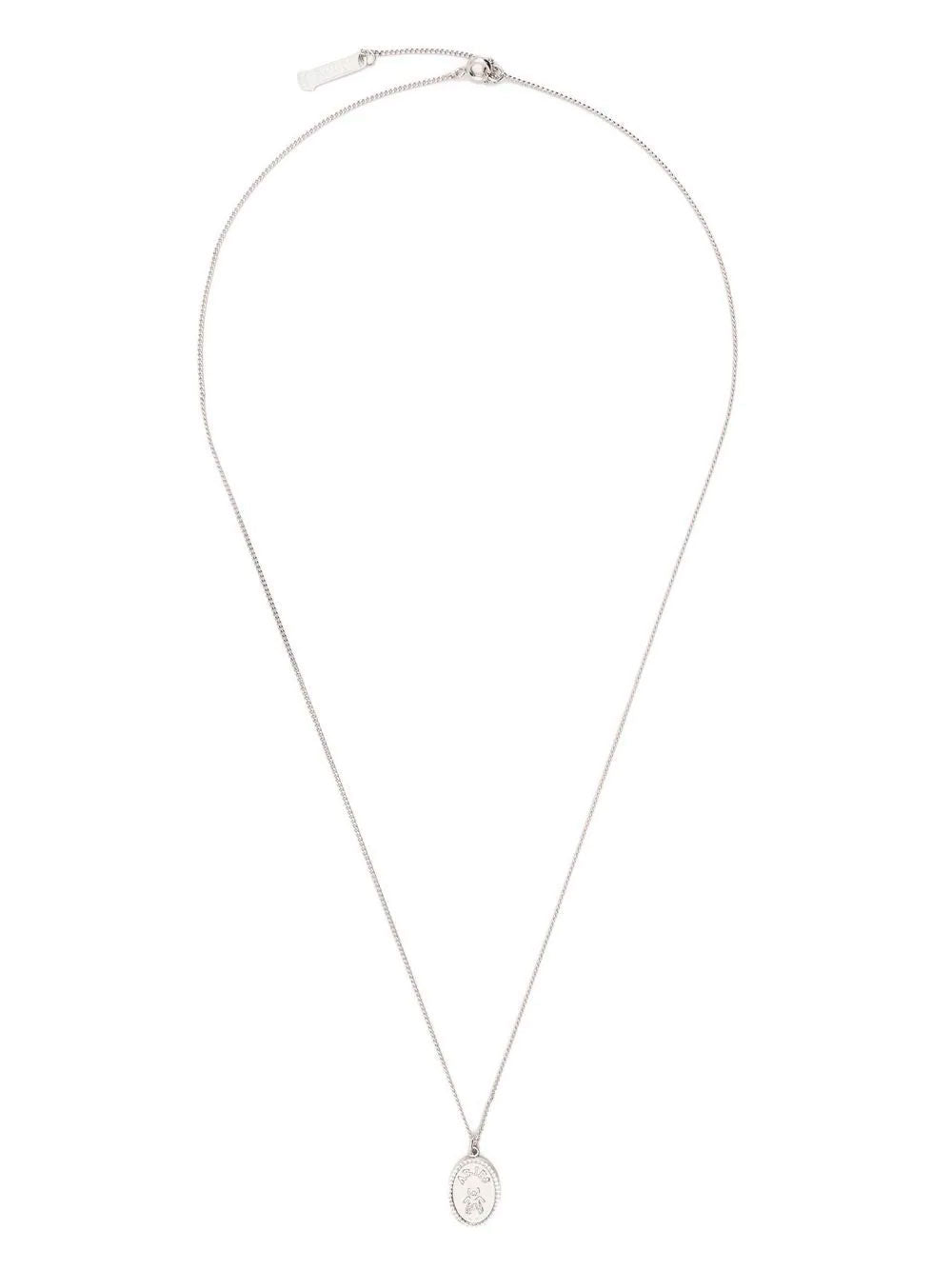 Logo pendant necklace