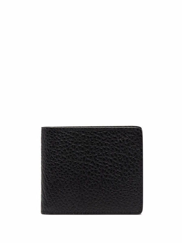 Stitch-detail leaher wallet