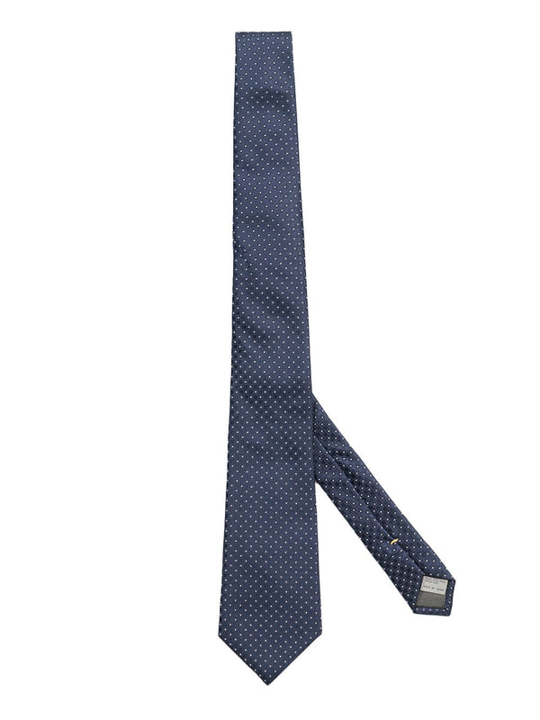 Silk print tie