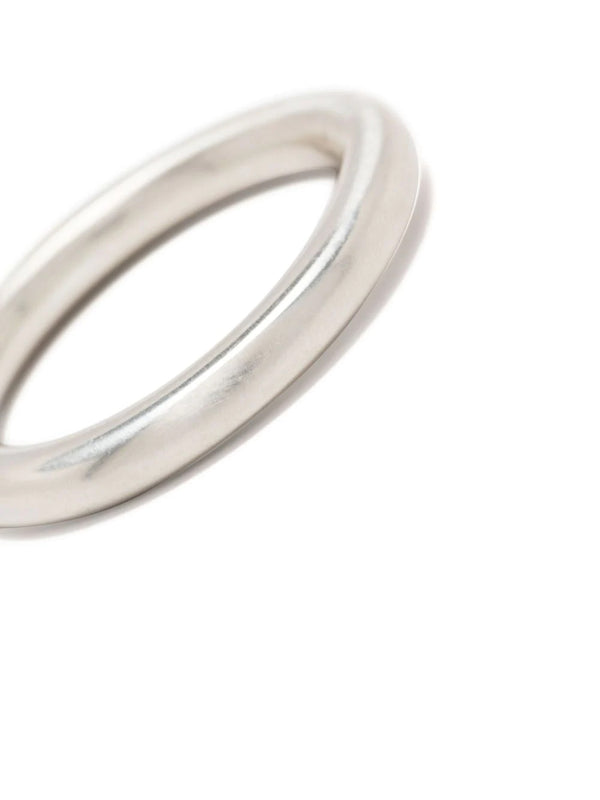 Sterling silver halo band ring