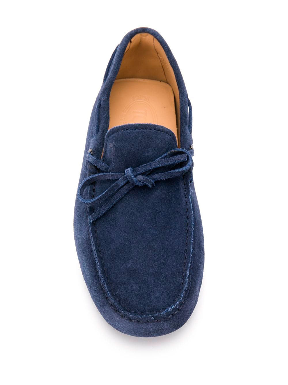 Bow detail loafers