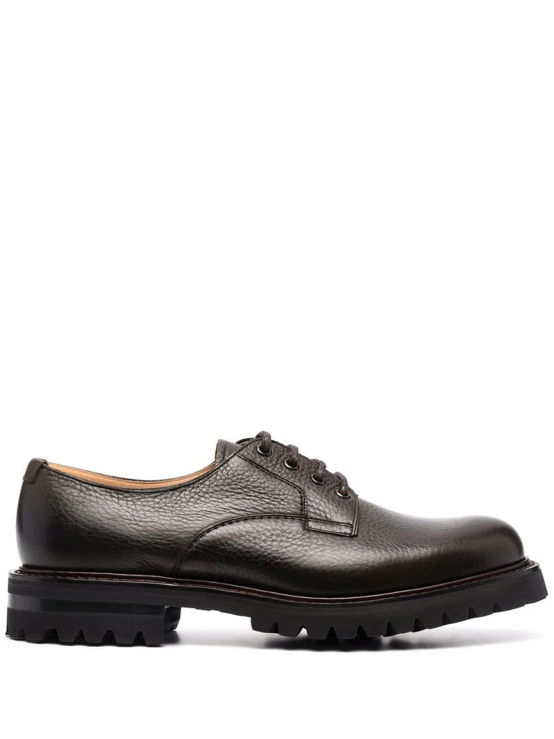 Chester 2 lace-up shoes in dark brown leather
