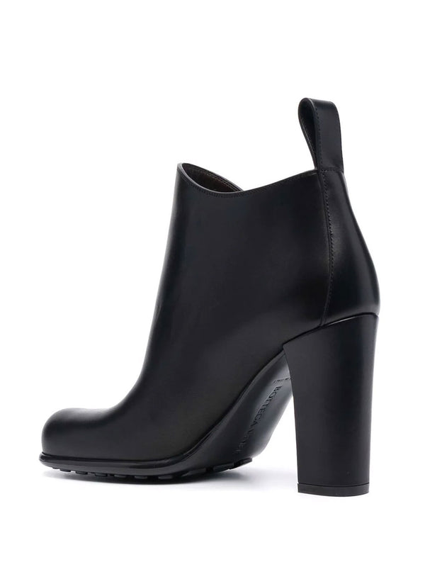 Storm leather ankle boots