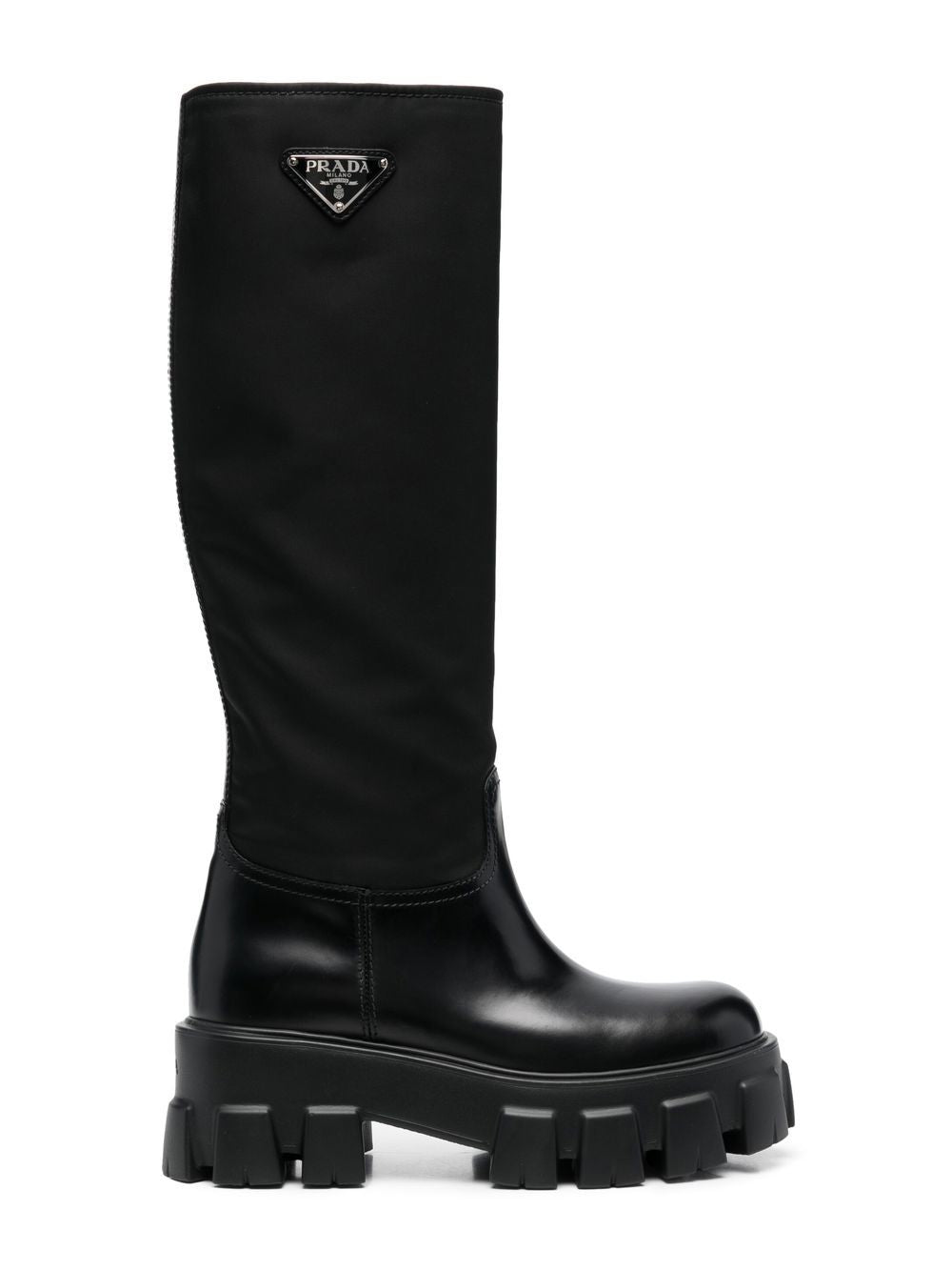 Monolith knee-length boots