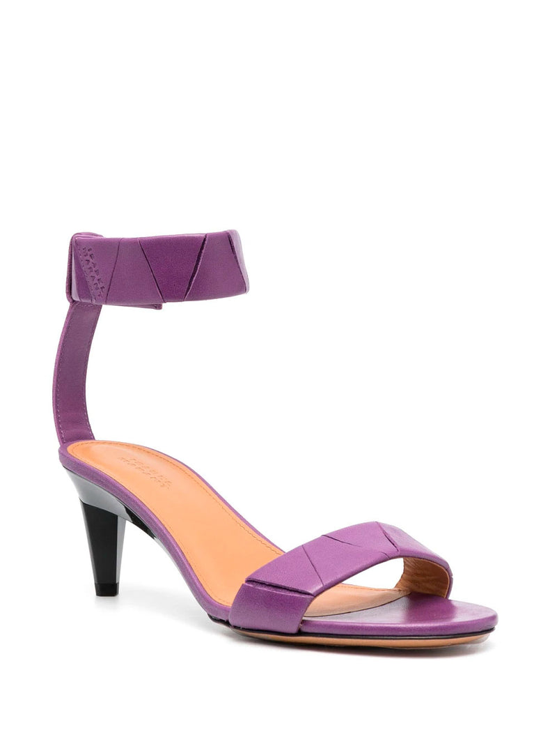 Grape purple isabel marant sandals