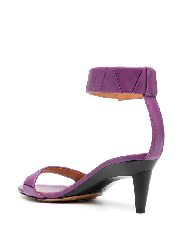 Grape purple isabel marant sandals