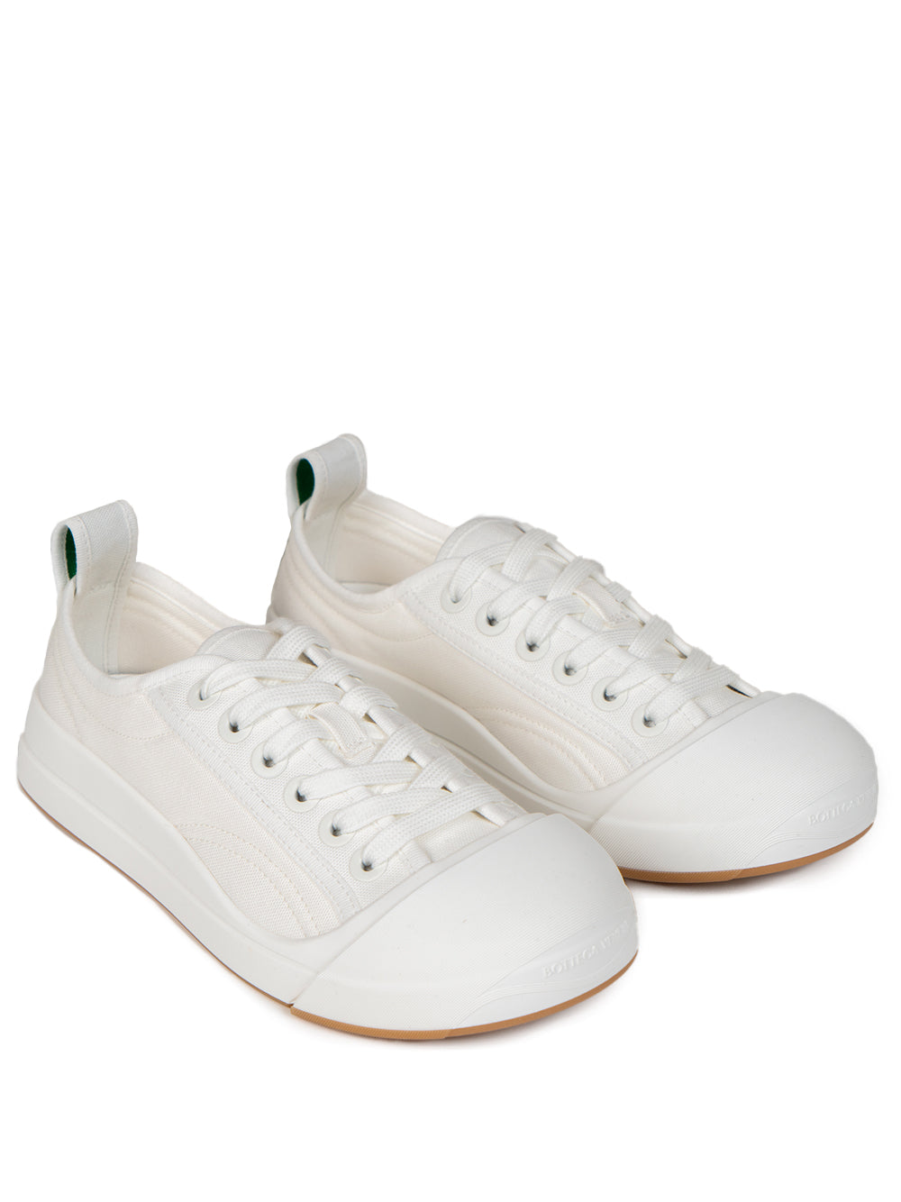 White canvas sneakers